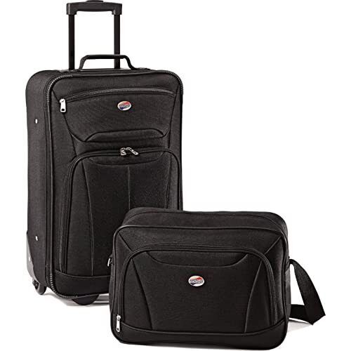American Tourister Fieldbrook II Softside Upright Luggage Set - $108.55