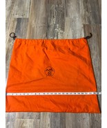 Hermes Orange Dust Bag Auth W 24 xH20 in. Storage Drawstring Fast ship - $1,254.30 MXN