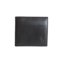 Polo Ralph Lauren Pony Bifold Leather Wallet $149  WORLDWIDE SHIPPING - £71.22 GBP