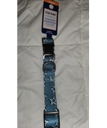 Top Paw Blue Star Comfort Neoprene Dog Collar (M) Neck 14-20&quot; - £6.90 GBP