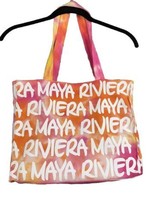 Robin Ruth  Tote Bag Purse French Riviera  Maya Tie-Dye Resort Vacation Beach - £7.54 GBP