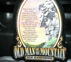 Old Man Of The Mountain NH KeyChain Franconia White Mountains New Collec... - $12.99