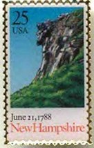 NH Old Man Of The Mountain Franconia NH Bicentennial Pin/Tac White Mts Collector - £11.67 GBP