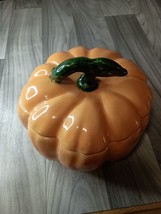 Porcelain Pumpkin Candy Dish - £15.31 GBP