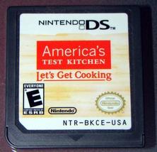 Nintendo Ds   America&#39;s Test Kitchen   Let&#39;s Get Cooking - £9.38 GBP