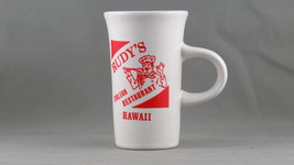 Vintage Hawaiian Mug - Rudy&#39;s Italian Restaurant - Made by Daga Hawaii  - £27.87 GBP
