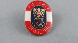 1988 Summer Olympic Games - Seoul South Korea - Team Austria OOC Pin - R... - $19.00