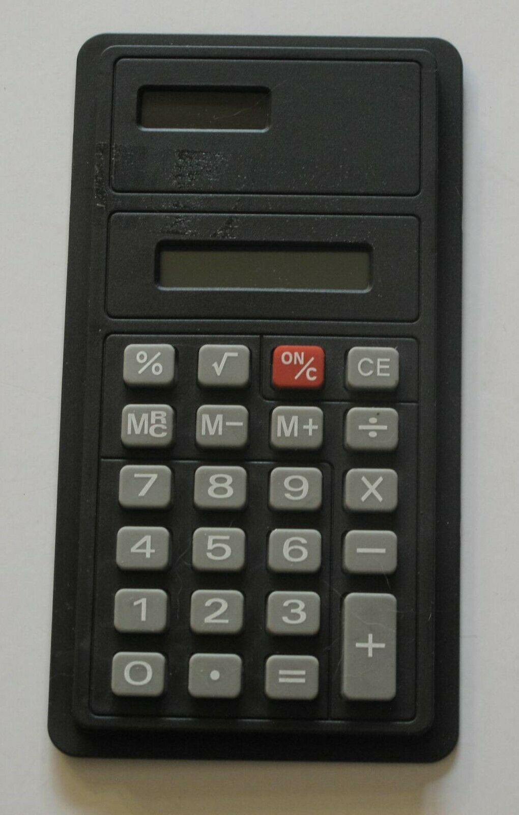 Portable Thin Calculator and Ballpoint Pen Blue Ink Bundle - $3.94