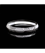 Sterling Silver Men&#39;s Bangle pure silver Bracelet - $134.07+
