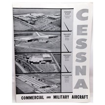 Cessna Commercial & Military Aircraft Advertising Sales Brochure Specs + Prices - £158.60 GBP