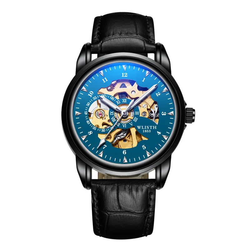 WLISTH Authentic  Carved  Fully Automatic Men  ed Fashion Mechanical   MAN WATCH - £117.82 GBP