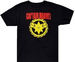 Mad Engine Marvel Captain Marvel Youth/Adult Graphic T-Shirt (Size: 18-20)  - £7.85 GBP