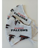 FACE MASK WASHABLE COTTON REUSABLE REVERSIBLE NFL ATLANTA FALCONS - $3.95