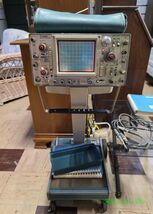 Tektronix 465 Oscilloscope System W/200-1 Model A Cart with manual and p... - $342.00