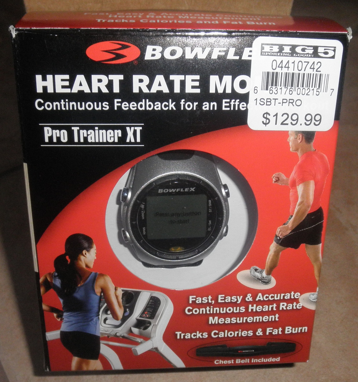 bowflex heart rate monitor new  - $73.00