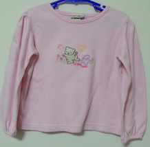 Toddler Girls Cherokee Pink Long Sleeve Top Size 4T - £3.20 GBP