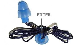 Noise reduction Filtered S plug 20 dB earplug concerts sporting events s... - $26.00