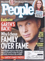 GARTH BROOKS&#39;s Back!, Curse of the Getty&#39;s @ People Magazine APR 20  2015 - £4.64 GBP