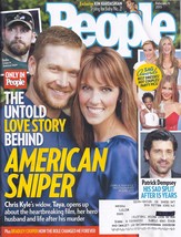 CHRIS &amp; TAYA KYLE American Sniper Love Story @ People Magazine Feb 9 2015 - £3.94 GBP