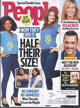 CHRIS SOULES, Jen Aniston, Half Size Double Issue @ People Magazine Jan 5 2015 - £2.35 GBP