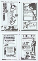 VINTAGE 1973 Hill Top Drive In Theatre Program Walking Tall / A Clockwor... - $79.19