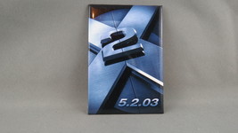 X Men 2 Movie Promo Pin - Cadboard Card  - £11.74 GBP