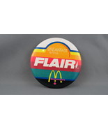 1980s Mc Donald&#39;s Staff Pin - Beakfast with Flair - Awesome Vibrant Grap... - $15.00