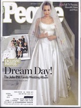 JOLIE-PITT Family Wedding Album @ People Magazine SEPT 2014  - £3.08 GBP