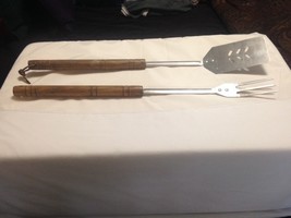 Long-Handled Barbecue Fork &amp; Spatula Set - $35.00