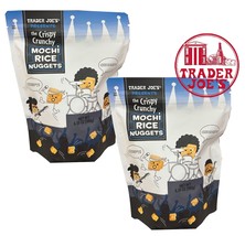 X2 Packs Trader Joe’s Crispy Crunchy Original Mochi Rice Nuggets  Bundle... - £12.22 GBP