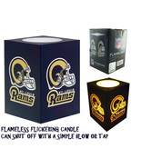 St. Louis Rams Northwest Company NFL Flameless LED Candle Collectible - £13.54 GBP