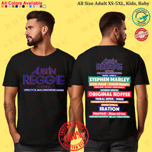 AUSTIN REGGAE FESTIVAL 2026  T-shirt All Size adult S-5XL Kids Babies To... - $24.00+