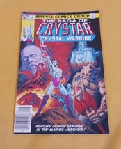 The Saga of Crystar The Crystal Warrior #1, Marvel Comics - $7.70