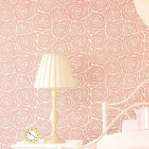 NEW! Roses Allover Stencil - Small - Floral Wall Pattern - Wallpaper Alt... - £23.85 GBP
