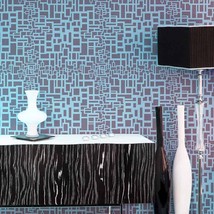 NEW! Matrix Allover Stencil - Modern Wall Design - DIY Wallpaper Alterna... - £31.93 GBP