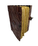 Handmade Paper Notebook Leather Evil Eye Journal Disney Hocus Pocus Goth... - $571.18 MXN