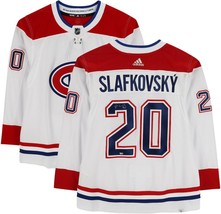 Juraj Slafkovsky Autographed Canadians Authentic White Adidas Jersey Fanatics - £319.27 GBP