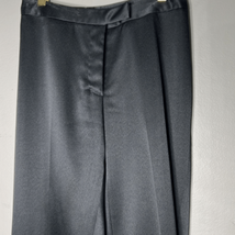 The Limited Black Satin Dress Pants Women’s Stretch 4 Sleek Cotton Blend - £15.66 GBP