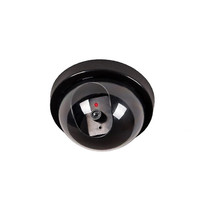 Dummy Surveillance Camera Fake Security Camera Flashing Red LED Dome Style - £11.44 GBP