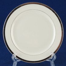 Lenox Montclair Salad Dessert Plate Presidential Standard Platinum Trim 8-3/8&quot; - £3.99 GBP
