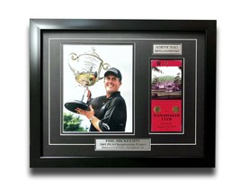 Phil Mickelson Framed Authentic 2005 PGA Championship Ticket Collage COA... - £266.71 GBP