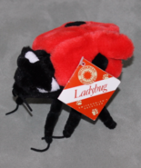 Smithsonian&#39;s Backyard 6&quot; Ladybug Plush Stuffed Animal - £5.83 GBP