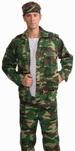 Forum Combat Hero X-LARGE Camouflage Jacket Costume Accessory 66659 - £18.94 GBP