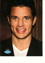 Nick Lachey 98 degrees teen magazine pinup clipping Teen Beat boyband 90... - £2.74 GBP