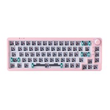 Lk67 65% Rgb Modular Diy Mechanical Keyboard, 67 Keys Hot Swappable 3Pin/5Pin Sw - £81.72 GBP