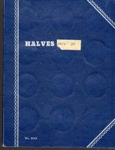 Halves -Whitman Blank Book Half Dollar Trifold Book - £3.95 GBP