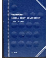 Canadian Small Cent Book Collection Folder 1920 to Date Whitman No. 9062 - $87.70 MXN