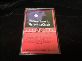 Cassette Tape Horowitz 1984 Vladimir Horowitz My Favorite Chopin - £6.87 GBP