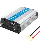 1200Watt Power Inverter 12V DC to 110V 120V AC with 20A Solar Charge Con... - £87.64 GBP