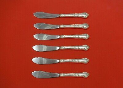 Primary image for Baronial Old by Gorham Sterling Silver Trout Knife Set 6pc HHWS Custom